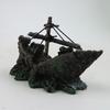 Resin Sailing Figurine Miniature Aquarium Boat Ship DIY Sunk Fish Tank Ornament For Home Garden Bedroom