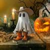 Seasonal Charming Addition Ghost Figurines Statue Halloween Ghost Ornaments  Halloween Decoration