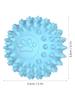 Dog Chewing Toy Interactive Rubber Ball for Small Large Dog Cat Pet Tooth Cleaning Indestructible Footprint Ball Pet Accessories