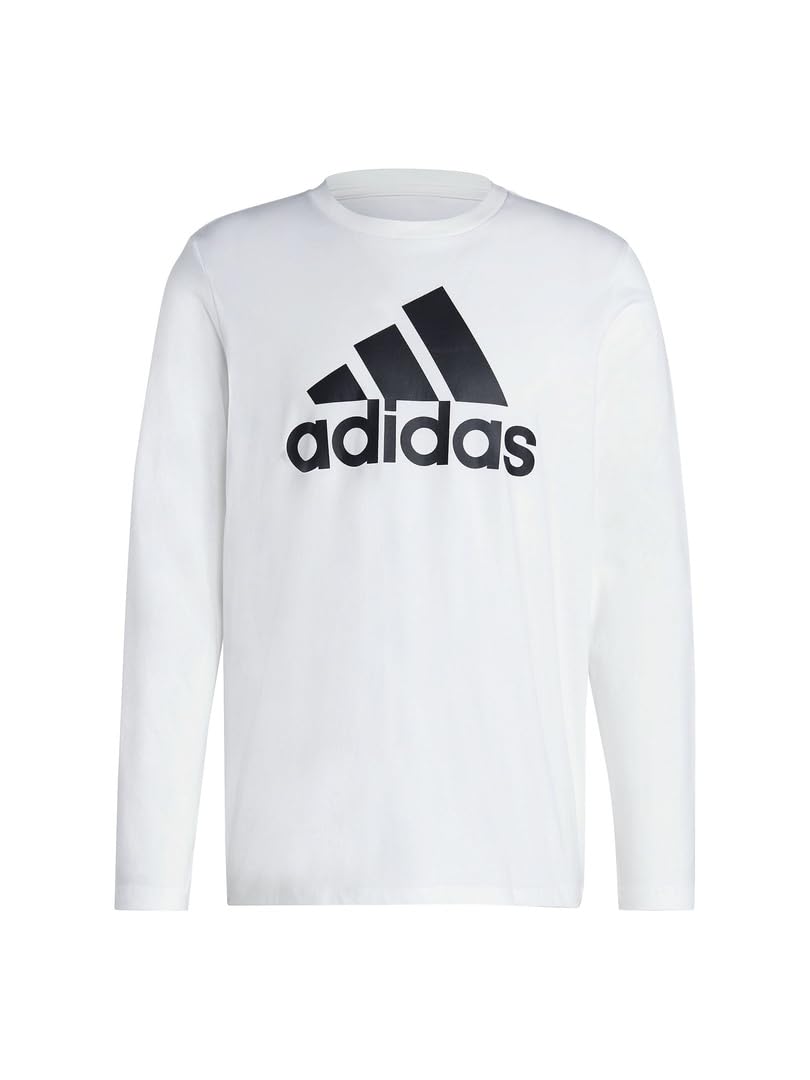 

Adidas Essentials BL SJ Long Sleeve White Size M T-Shirt, Men s, (IC9309),