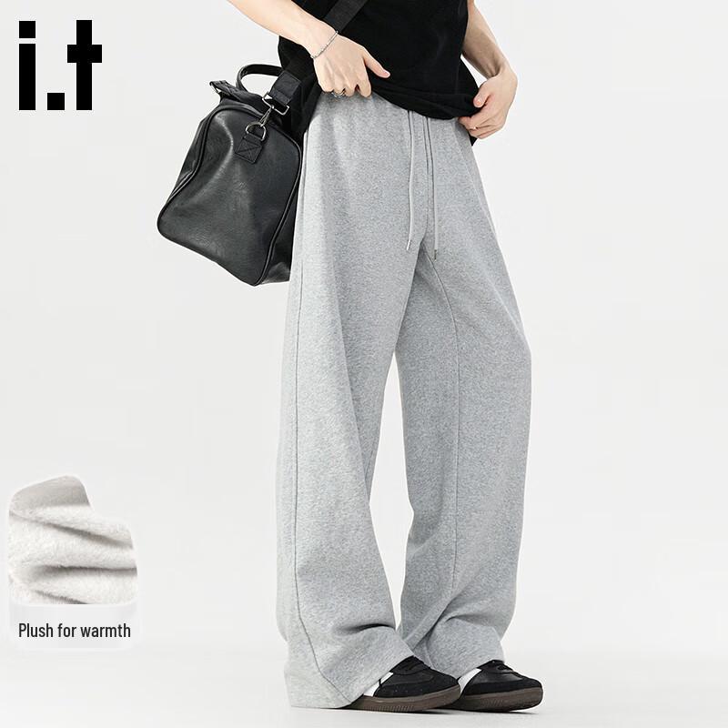 Fingercroxxit Men's Straight-Leg Loose Fit Sweatpants