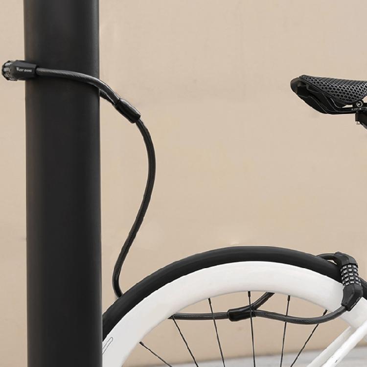 Diebstahlschutz Fahrräder Kabelschloss Hohe Sicherheit Zahlenschlösser Ersatz Doppelkopfwählschloss Fahrradzubehör