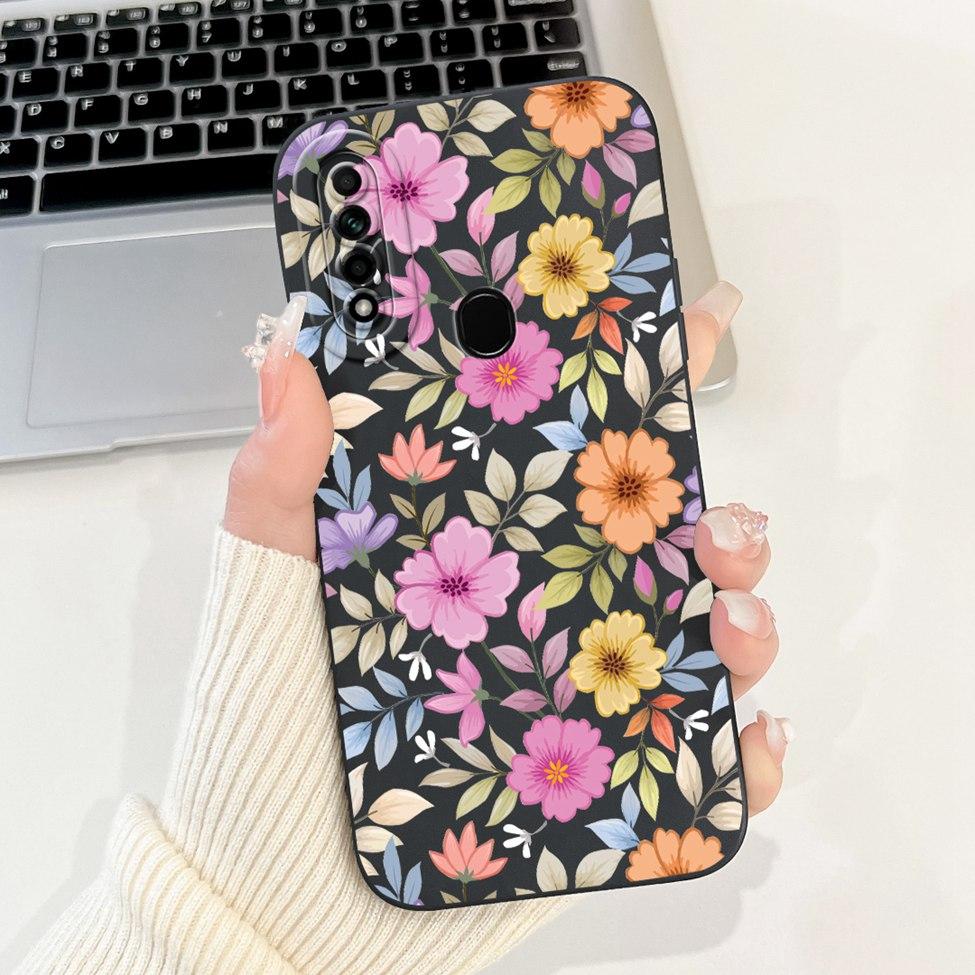Casing For Oppo A31 2020 CPH2015 Case A8 PDBM00 Cute Cat Fashion Luxury Silicone Shockproof Phone Case For Oppo A8 Back Cover