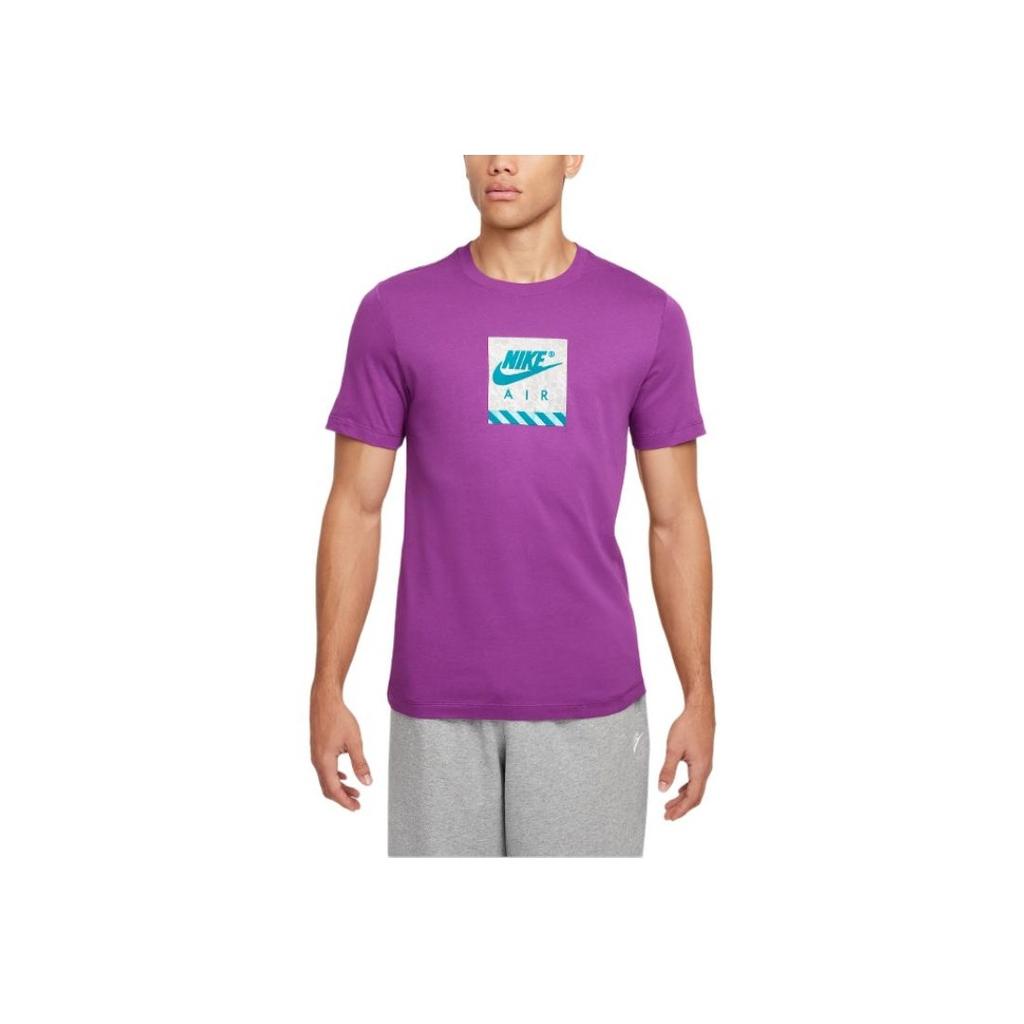Nike Sportswear Comfortable Crew Neck Short Sleeve T-Shirt Men Tops Purple FZ7962-505