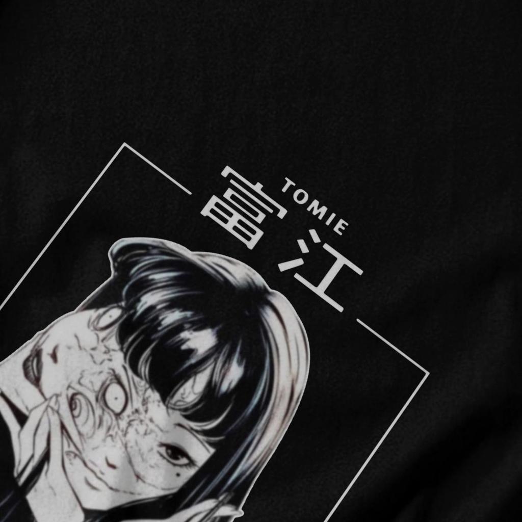 Herren T-Shirt Schönheit Tomie Junji Ito Horror Sommer Y2K Grafik-T-Shirts Unisex Kleidung T-Shirts