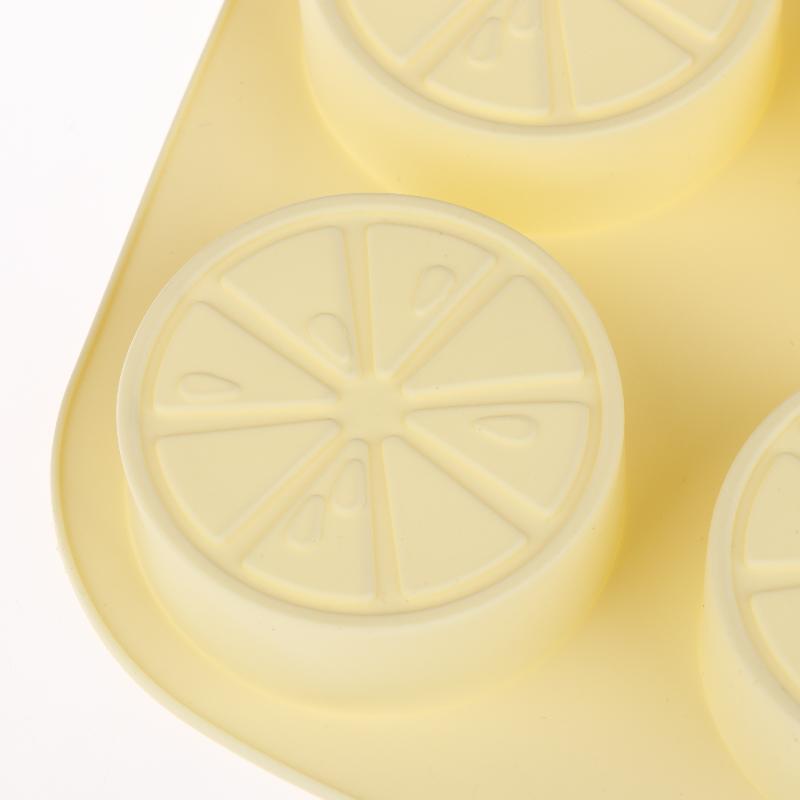 6 Cavity Fruit Shape Chocolate Candy Molds Watermelon Strawberry Lemon Pineapple Fruit Silicone Mold Tray