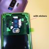 Back Glass Replacement G965 G960 Battery Rear Door   with Camera Lens CE  Sticker For Samsung Galaxy S9 S9+