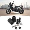 2PCS Motorcycle Frame Slider, Aluminum Alloy Anti Crash Protector, Replacement for Aprilia SR GT200
