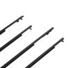 4 Pcs Car Door Belt Moulding Weatherstrips Outside Window Seal Belt 75710-47021 for Toyota Prius 2010 to 2015 75730-47021