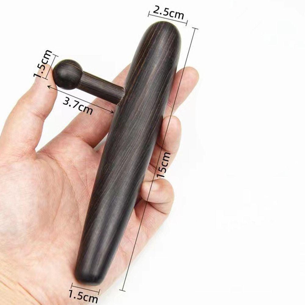 Relax Muscles Massage Stick Sandalwood The Triangular Sparrow Bar Acupoint Massage Tool  Men