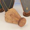 Elegante Robusto Espositore da Collana in Legno Piccolo Porta Busto per Gioielli Accessorio Portatile per Bancone Vetrina
