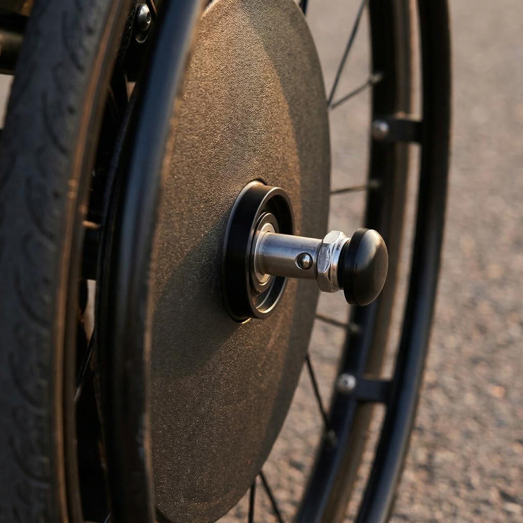 Wheelchair Quick Release Rear Axle Stainless Steel Heavy Duty Wear Resistant for Sports Mobility Drive Wheelchair Repair