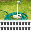20pcs 3/4'' To 1/2'' Garden Hose Irrigation Adapters 3/4inch Garden Hoses To 1/2" Drip Lines Adapter Fittings For Garden Tools