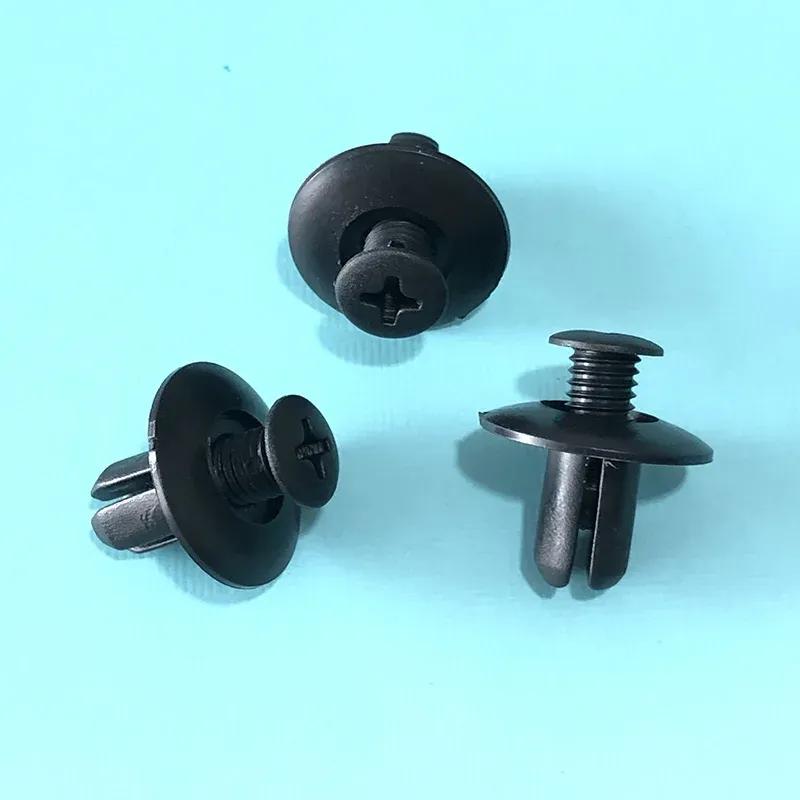 10/20pcs Auto Bumper Fasteners Retainer Rivet For Hyundai Elantra Kia Sportage Ford Focus Car Plastic Screw Clips 8mm Hole