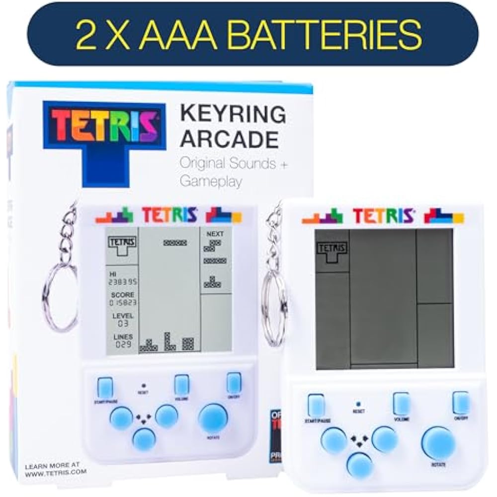 Tetris Keyring Arcade