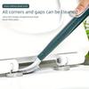 Punch-Free Wall-Mounted Soft Silicone Toilet Brush No Dead Angle Toilet Cleaning Brush Refillable Detergent Toilet Brush with Base