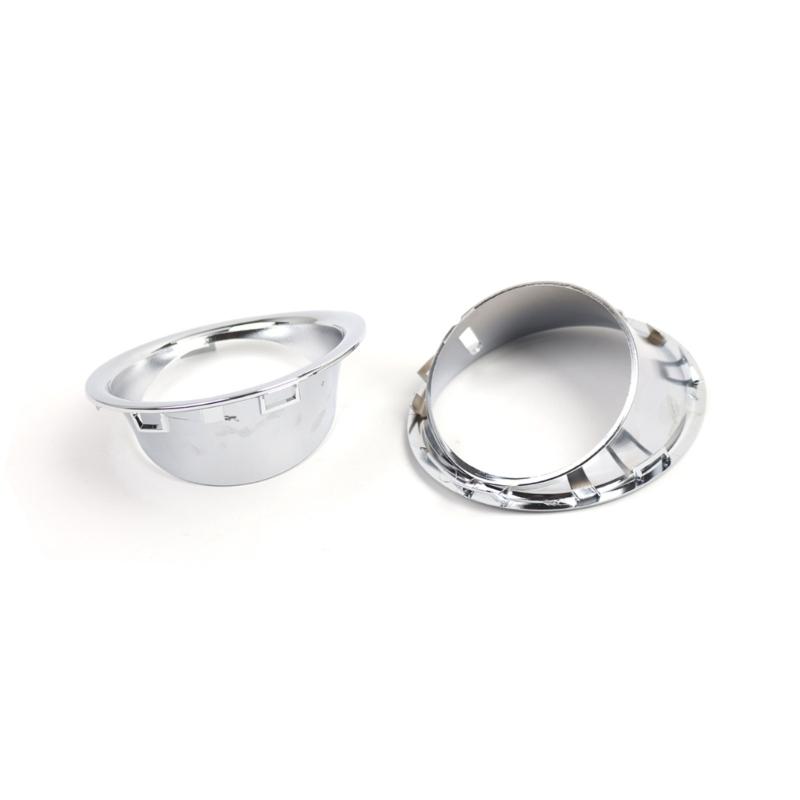 Electroplated Car Lamp Shield Vehicle Light Protections Vehicle Exterior Accessories Simple Installation for R55 R56 R57