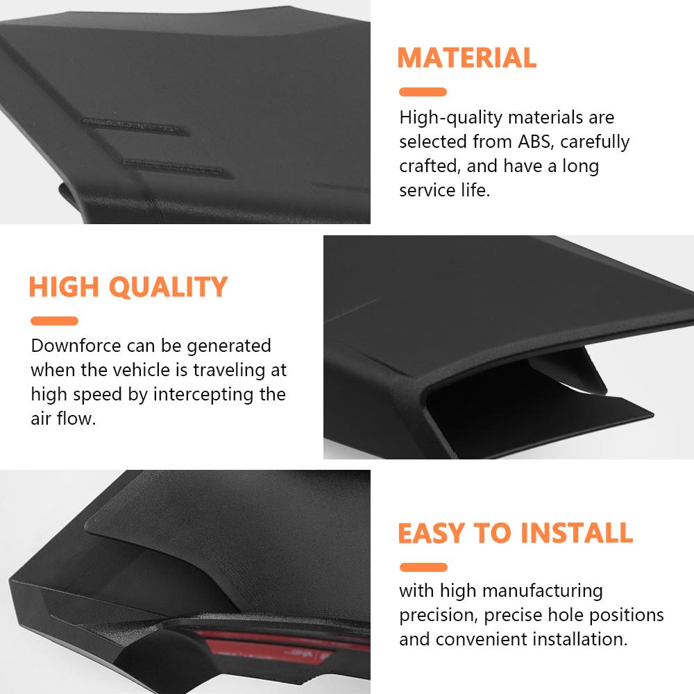 For Honda CB 300R 2019-2025 CB300R Motorcycle Frontal Spoilers Downforce Winglet Aerodynamic Wing Front Spoiler Side Spoilers