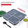 LAOXIANGHE Disposable 5-Compartment Takeout Containers