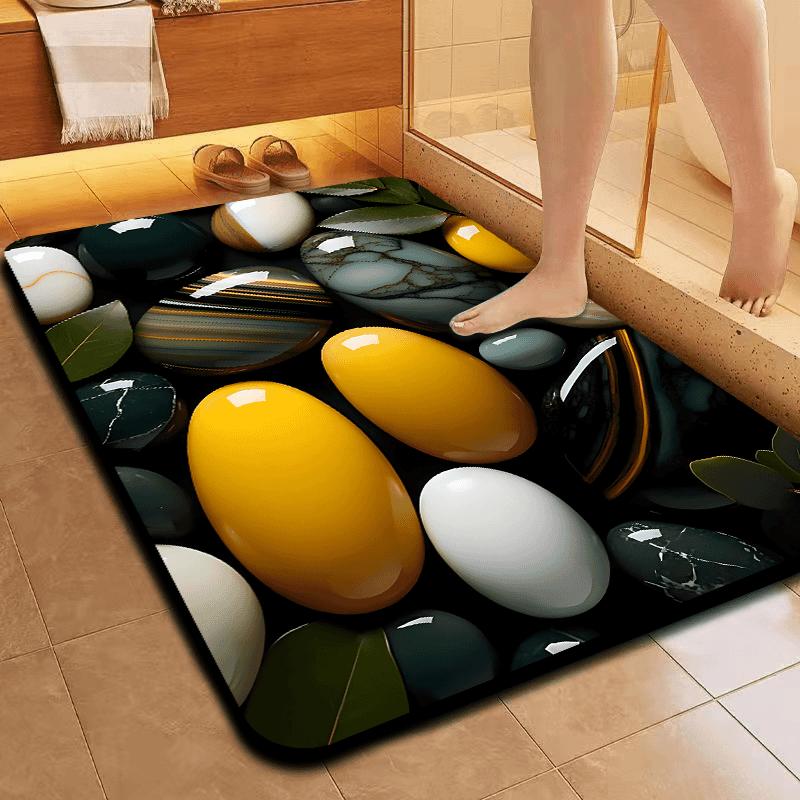 Miękka ziemia okrzemkowa 5D trójwymiarowa mata wodochłonna antypoślizgowa dom sypialnia łazienka zlew łazienka mata pod drzwi wejściowe korytarz