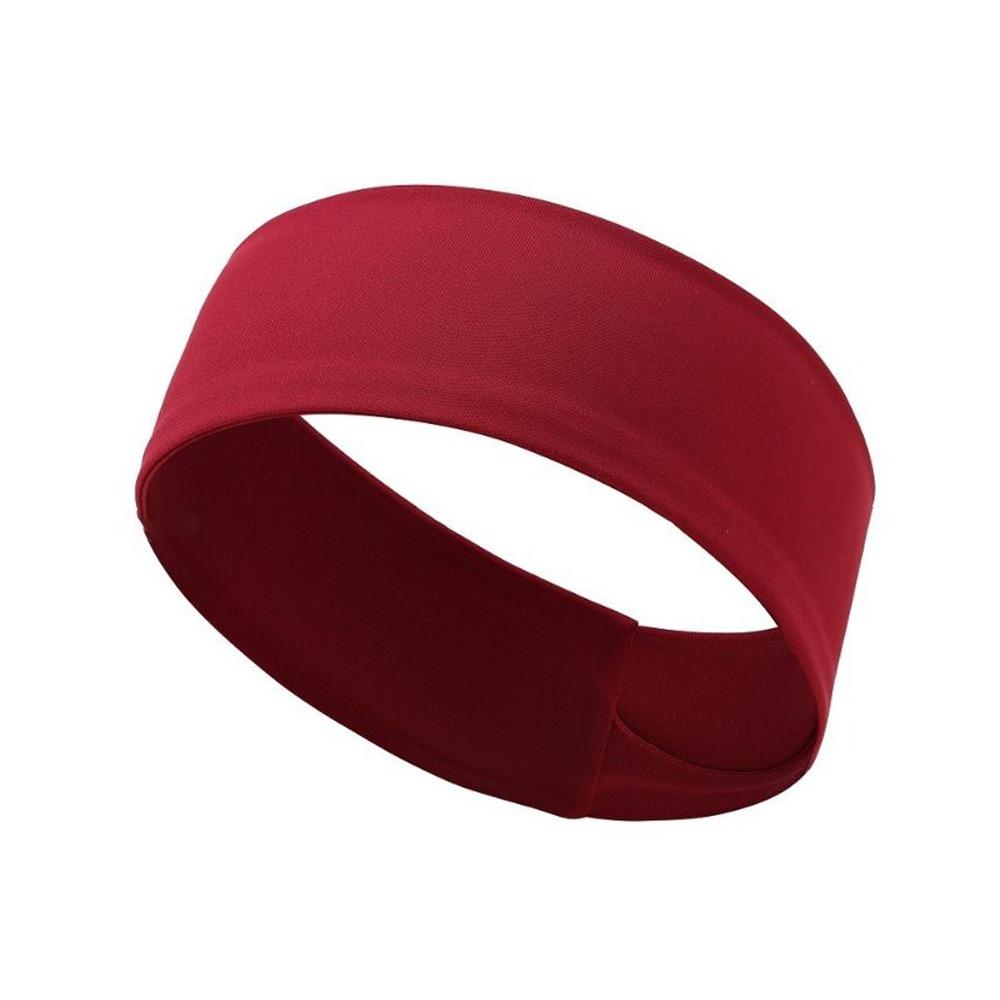 Solid Color Yoga Headbands Hair Fixing Hole Fitness Hair Bands Sports Headbands  Workout Use