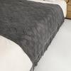 American-Style All-Season Wool Knitted Jacquard Throw Blanket