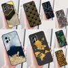 Luxury Gold Foil Art For Xiaomi Redmi Note 14 Pro 13 12 11 9 10 9S 10S 11S 12S Redmi 13C 10C 12C 14C Phone Case