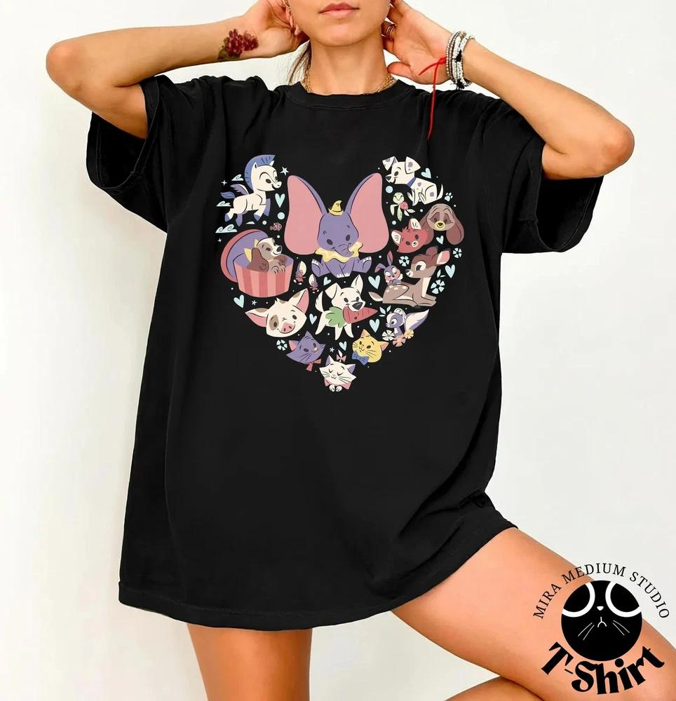 Wonderland Character Shirt Dumbo Elephant Shirt S