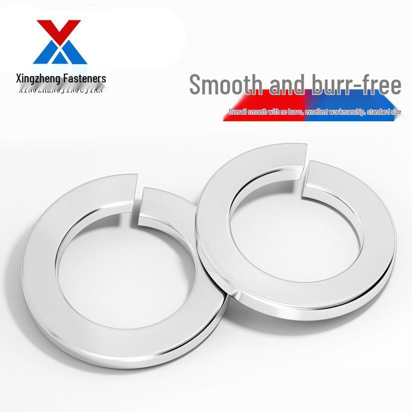 Galvanized Iron Spring Washers: Metal Elastic Open Washers for M3-M30
