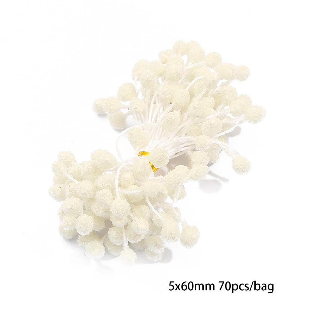 Chiffon Flower Stamens & Berry DIY Craft Accessories