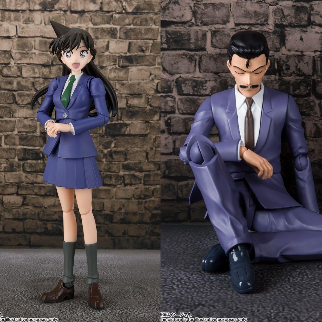 

[USED] Detective Conan S.H.Figuarts Figuarts Kogoro Mouri and Ran Mouri