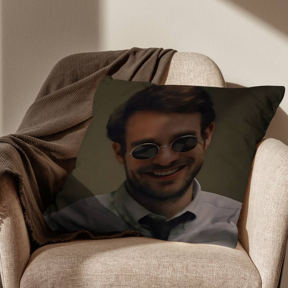 Handsome moive MMatt Murdock Pillow Case Sofa Living Room Bedroom Headboard Backrest Cushion Square Cushion Nap Time
