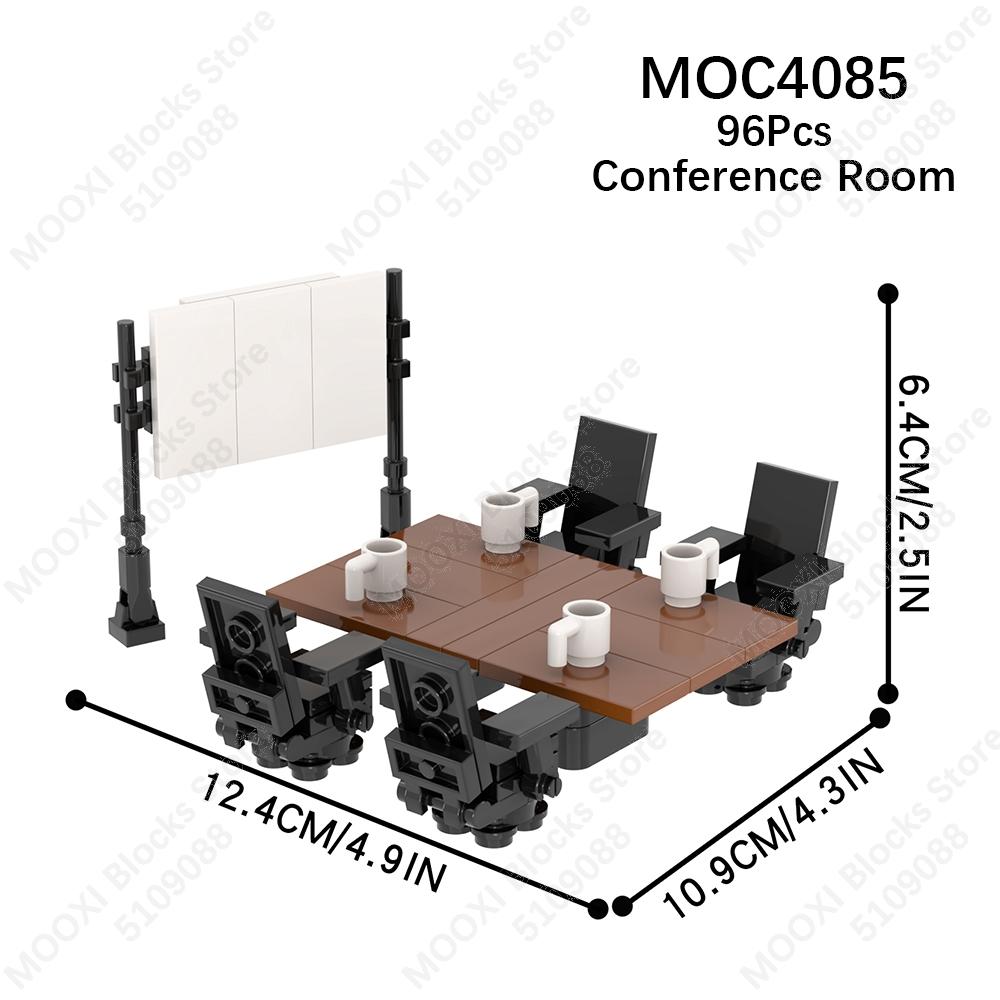 MOOXI House Furniture Series Bed Piano Drum Sets City Creative MOC Bricks Building Blocks Kids Toys Playing House Boy Girl Gifts