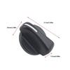 Temperature Control Knob Car Air Conditioner Control HVAC Control Knob Set Replaces 5011218AC Simple to Use for Vehicle