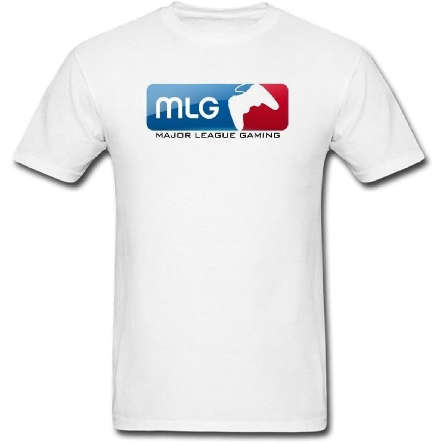 Мужская футболка CNTJC с логотипом Major League Gaming (MLG) для киберспорта XXXL XXXXXL белый