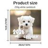 Year Monthly Planner Agenda Schedule Organizer Wall Calendar Decoration Funny Party Gifts For Friends 2026 New Dogs Calendar
