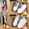 European leather thick-soled heightening little white shoes for women's 2025 spring and autumn new versatile single breathable muffin casual women's s