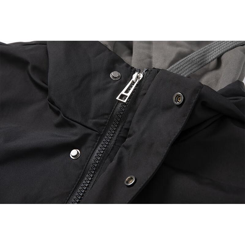 Herren-Kapuzenjacke im Zweiteiler-Look