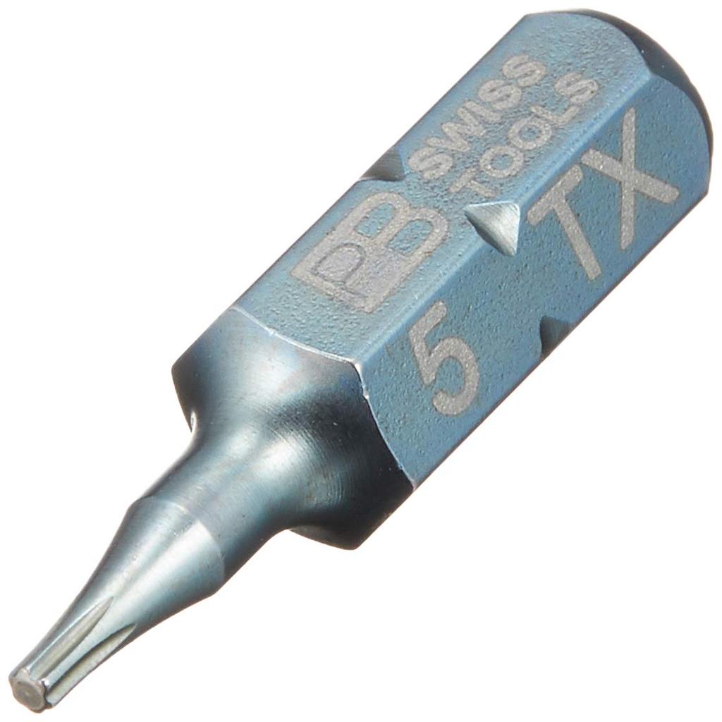 PB SWISS TOOLS Hexalobe Bit C6-400-5 (Short)