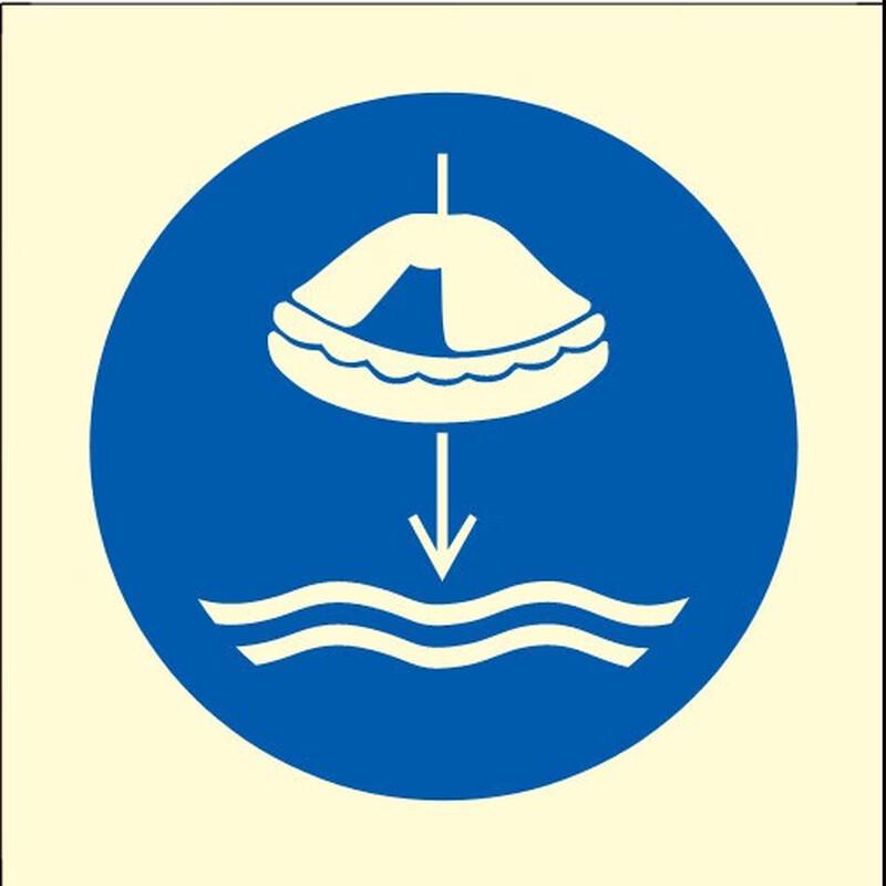 Marine Luminous Safety Sign