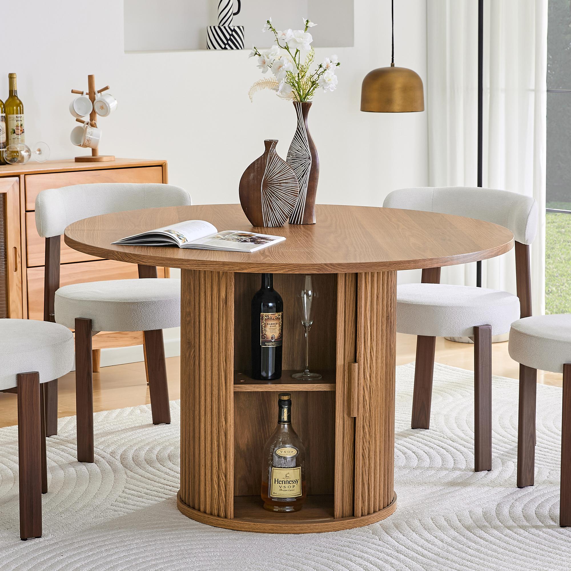 120 Cm round dining table for