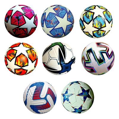 Soccer Ball Size 5 Soccer Training Equipment PU Leather Durable Football for