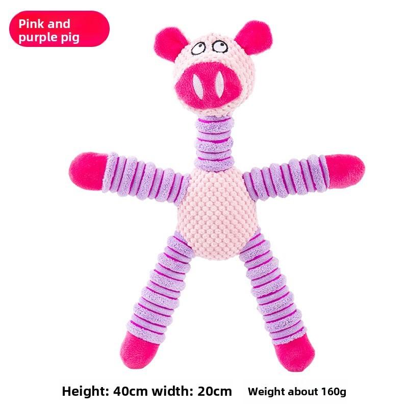 Plush Elephant Sound Toy For Pets With Durable Material Perfect For Playful Dogs