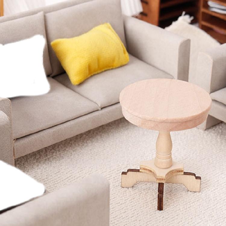 Kindersicherer Kleiner Couchtisch Holzmaterialien Fördert Fantasievolles Spielen Und Lernen