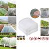 Durable Polyethylene Insect Netting For Garden Greenhouses White Color 5-year Lifespan