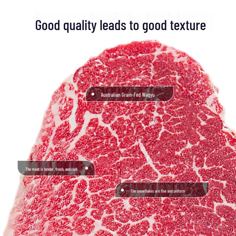 PLUS Co-Branded Australisches Getreidegefüttertes Wagyu M4-5 Rinderfiletspitze