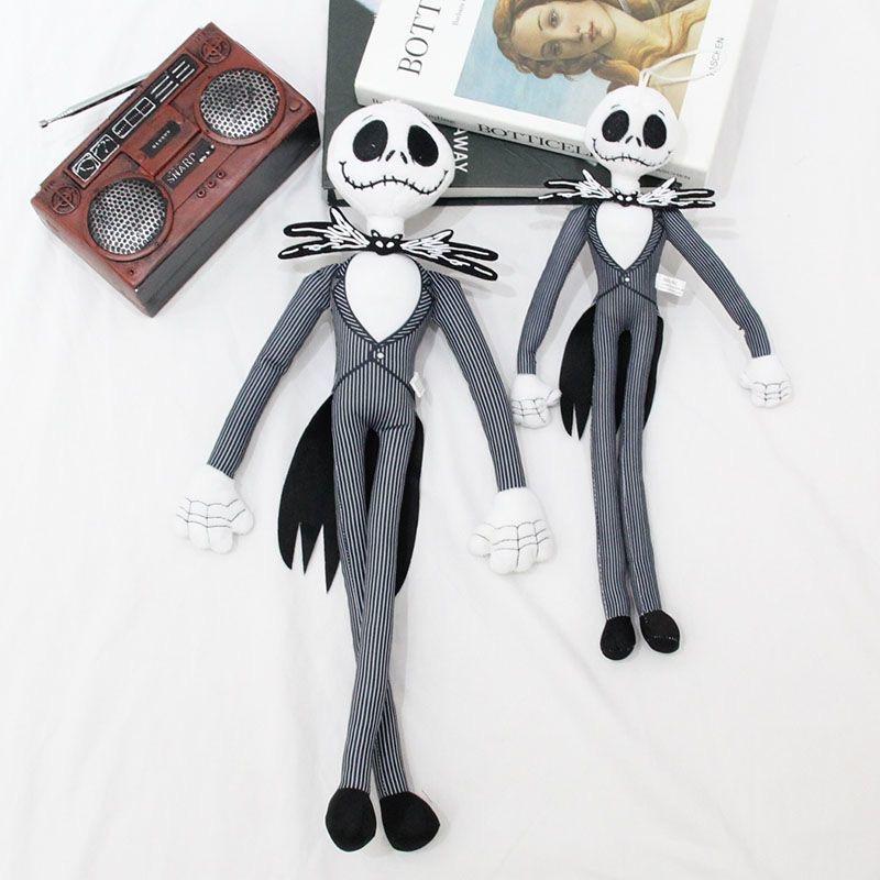 38cm Jack Skellington Plush Toys Doll Skeleton Jake Plush Toys for Children Kids Gifts