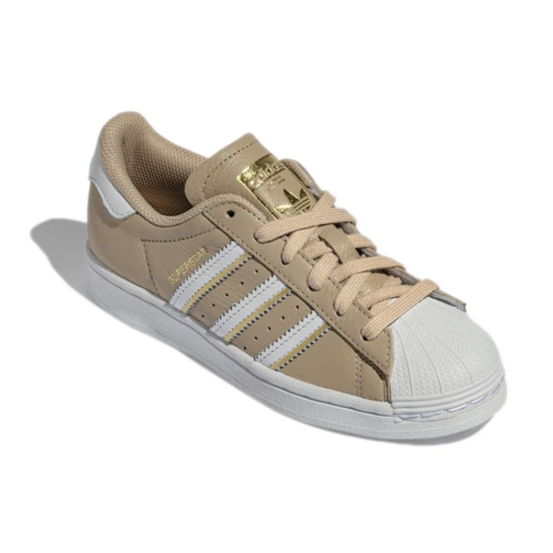 Adidas Superstar Pale Nude Gold Metallic Women's Sneakers GZ3454
