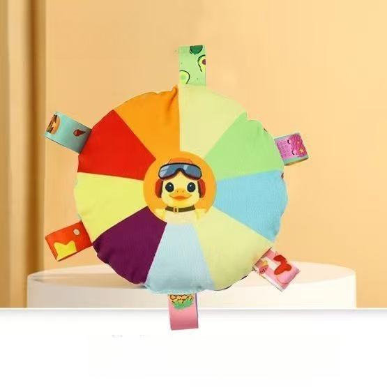 1 pezzo Frisbee Vocale Cane Peluche Sonoro Campanellino Giocattolo Cartone Animato Cane Piccolo Teddy Masticare Giocattolo Resistente all'Usura e ai Morso Accessori per Animali Domestici