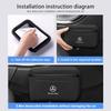 CRS1 Car Storage Pocket Sticky Side Door Hanging Phone Purse Box For Mercedes Benz W202 W212 W126 W140 W168 W177 CLS GLE GLC GLS CLA